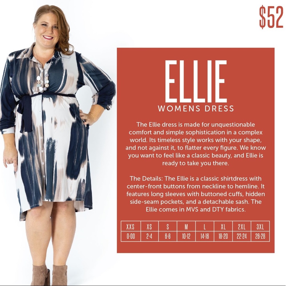 Lularoe Ellie Dress